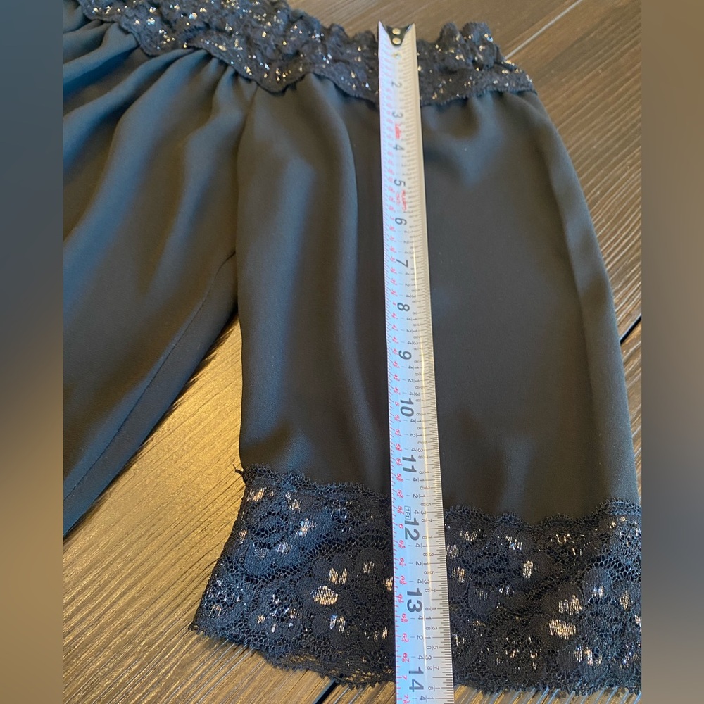 28th and Park Black Long Sleeve Blouse, Small, Never Worn - Picture 6 of 8